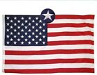 5x8 ft American Flag Us Flag Brass Flag with Grommet Embroidered Uv Fade resist
