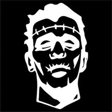 Frankenstein Vinyl Decal / Sticker 2(TWO) Pack