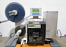 Label-Aire 3138N (3138N-RH STEP TAMP) 17" Unwind Printer Applicator 120V 60Hz 5A