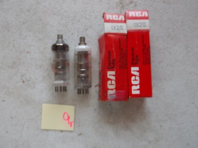 LOT OF 2 NEW IN BOX RCA ELECTRON TUBE 1X2C IX2C  (336)