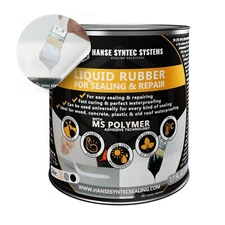 HSS Liquid Rubber Waterproof Sealant - MS-Polymer - White - 7.7 Fl.OZ