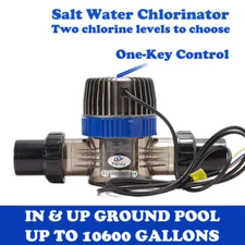 US Swimming Pool Accessories Salt Chlorine Generator Salt Water Pool Chlorinator