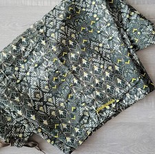 Patagonia Board Shorts Swim Trunks Nylon Green Multi Printed Mens Size 38 EUC