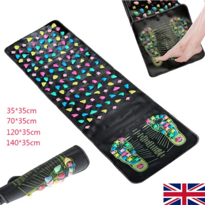 Healthy Relax Foot Walk Acupressure Therapy Reflexology Massage Mat Pad