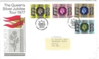 GB Comm/FDC  - Silver Jubilee - Visit of Queen to Cornwall - 1977 (ROY143)