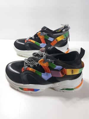 ABO FASHION Multicolor Sneaker Shoes Size 35