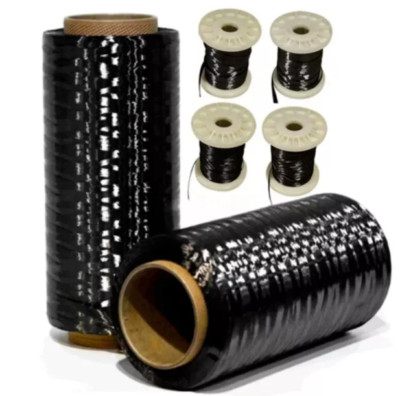 1K 3K 6K 12K 24K 48K Carbon Fiber Fibre Tow Filament Yarn Thread Tape 30M
