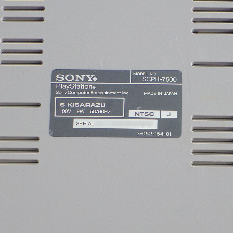PlayStation - ☆送料無料☆価格交渉OK動作確認済使用済PlayStationSCPH-7500 Sony PS1 SCPH-7500 Console + 9Games Japan Import Playstation