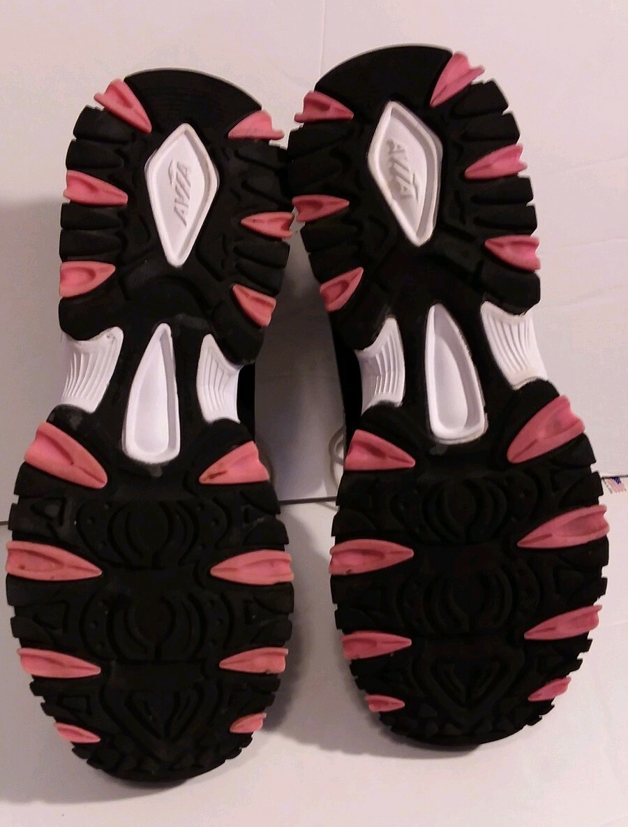Baskettes Avia Course Femme Noir & Rose - Pointure 40 (US 8.5) - Mousse Mémoire - Occasion