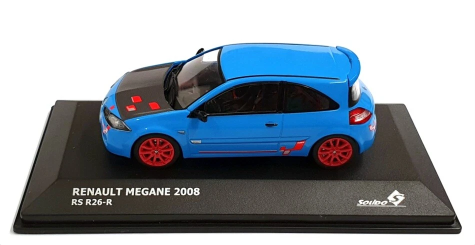 Solido 1/43 Scale Diecast S4310202 - 2008 Renault Megane - Dynamo Blue - Image 4 of 4