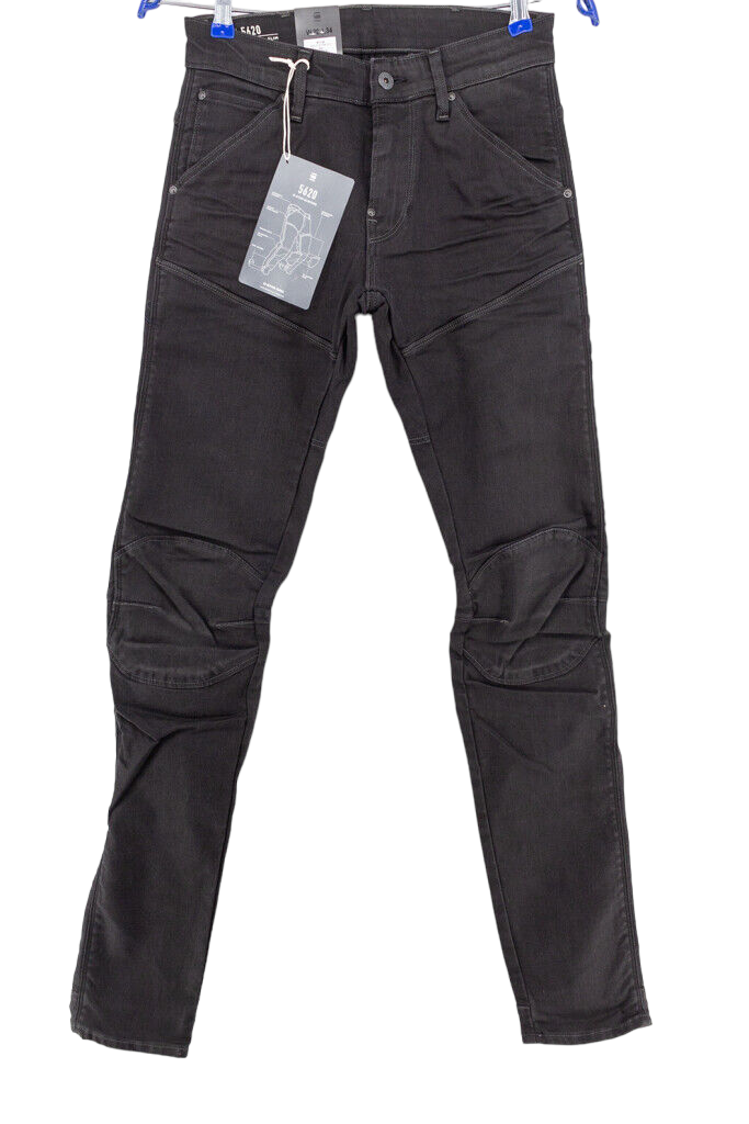 G-STAR RAW 5620 3D Super Slim Slander Black Superstretch Jeans 