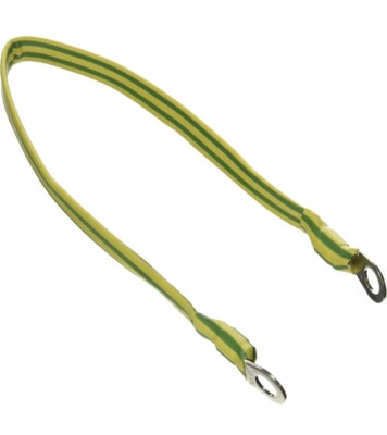 AGS816 NVENT INSULATED GROUNDING STRAP BRAIDED #8X16.19, TINNED, COPPER 16  Long
