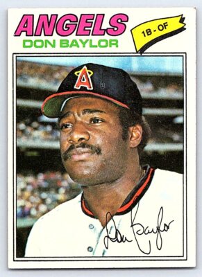 Don Baylor  1977 Topps  #462 - Please see pics for cond.