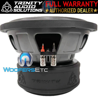 TRINITY AUDIO TAS-E10D4 10'' 2400W SUB DUAL 4-OHM CAR SUBWOOFER BASS SPEAKER NEW