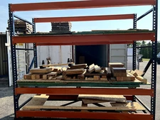 Heavy Duty Metal Muscle Rack Shelving Storage 4' x 8'