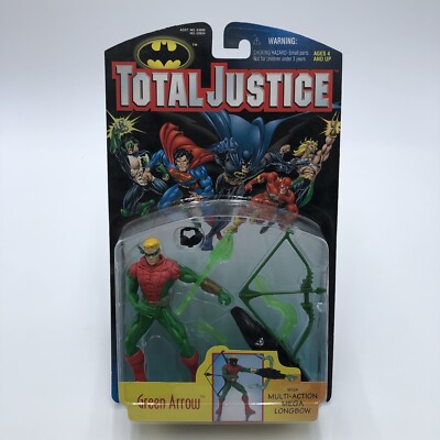 Justice League Total Justice Green Arrow Action Figure 1996 Kenner
