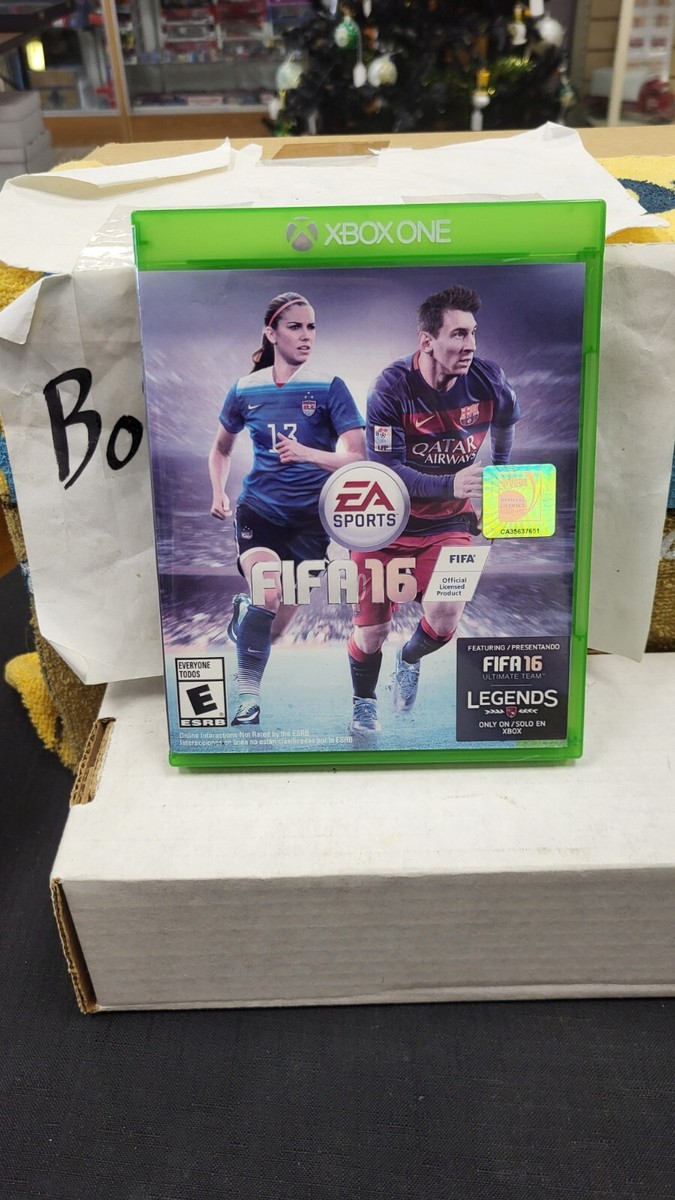 CIB FIFA 16 SOCCER 2016 XBOX ONE VIDEO GAME XBOX 1 COMPLETE IN BOX | eBay