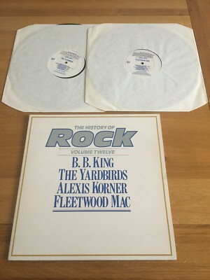 History of rock volume twelve lp.b.b.king,yardbirds,a.korner,fleetwood mac.