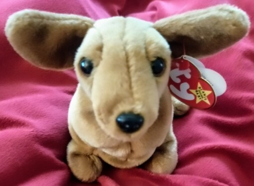 Dachshund Puppies Weiner Dog Beanie Baby Ty Beanie Baby Tiny