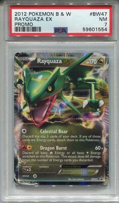 Pokemon Black & White Black Star Promo BW47 Rayquaza EX PSA 7 | eBay