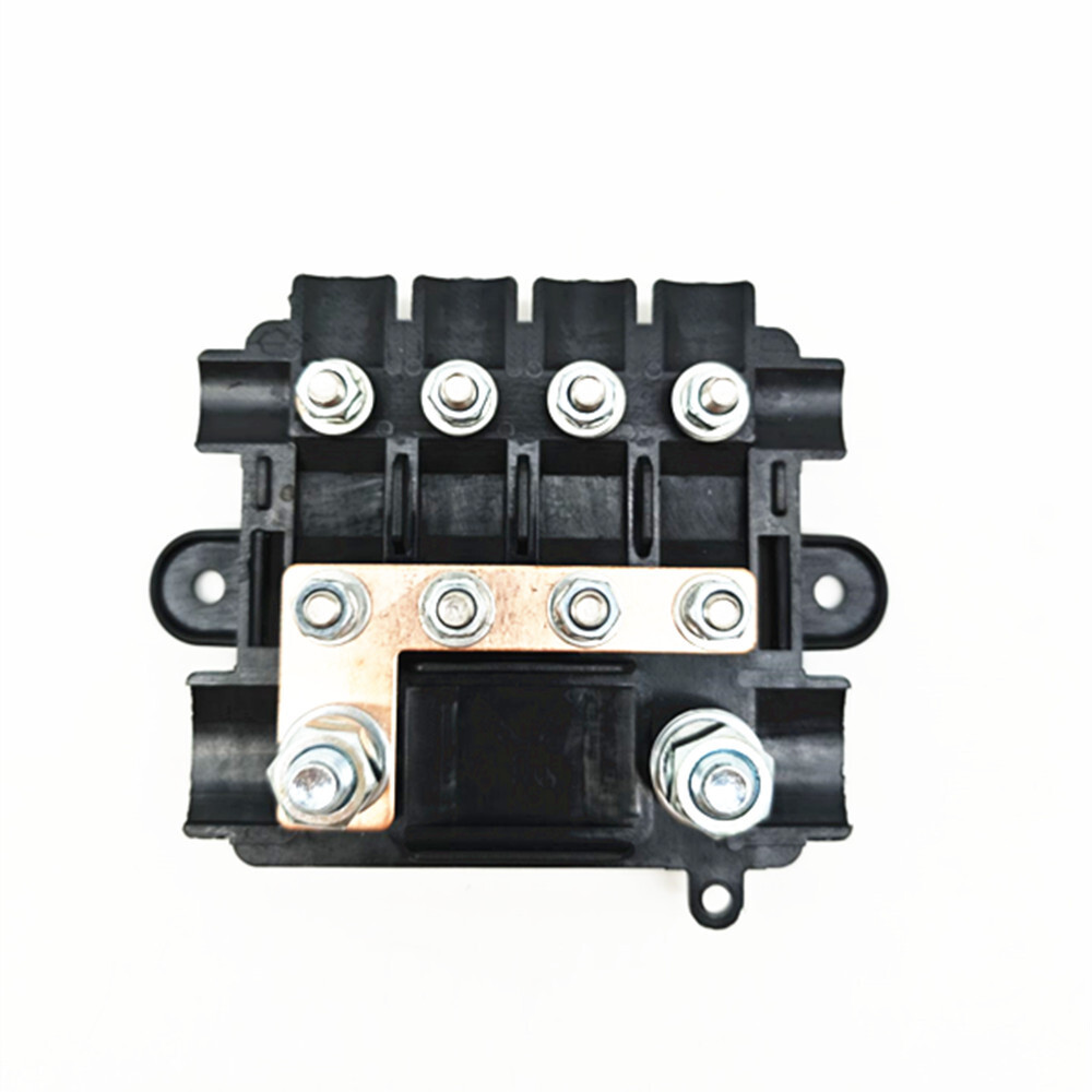 5-Way Fuse Box Car Marine Fuse Block Holder Indicator Waterproof DC 32V 25A-500A
