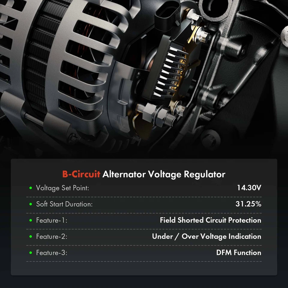 14V Alternator Regulator for Toyota RAV4 2006-2008 Lexus LS460 07-12 27060-28300 - Imagem 2 de 4