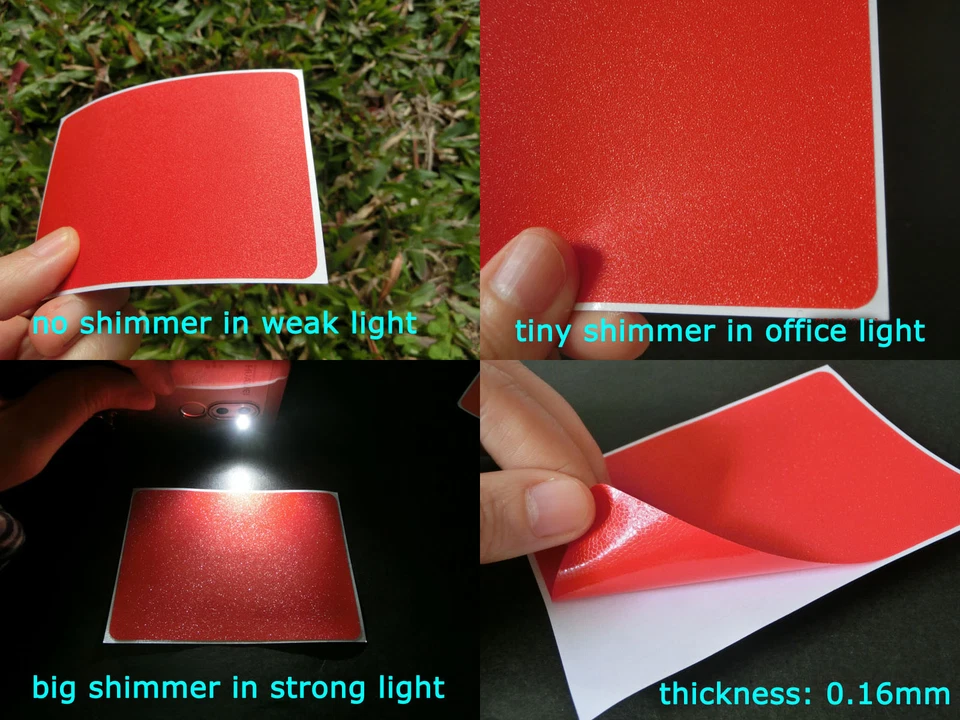 2-pack shimmery red Palmrest Skin + Keyboard Cover for Dell Inspiron 15-5000 - Image 3 of 3