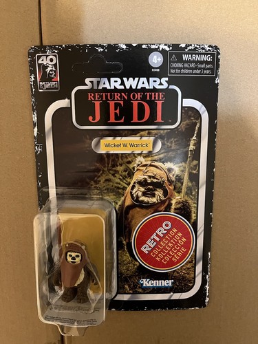 Hasbro Kenner Star Wars Retro Collection Return of Jedi Wicket Ewok Figure