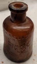 Cardinell's Erato Ink Out Amber Montclair New Jersey Bottle