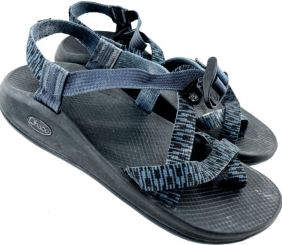 Chaco Z/Boulder 2 Multisport Blue Black Strappy Sport Sandals Shoes Men's 10