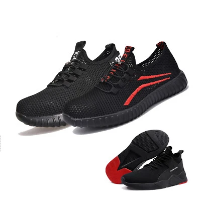 SUADEEX Damen Stahlkappe Stiefel Arbeitsschuhe Mit Sportliche Sicherheitsschuhe - Bild 1 von 4