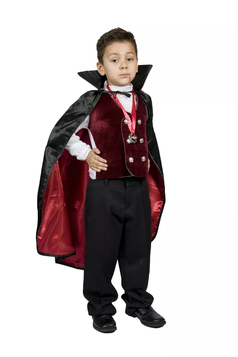 Fantasia de vampiro gótico para meninos- Gothic Vampire Costume f