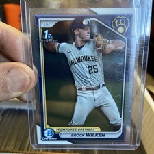 2024 Bowman Chrome Prospects Brock Wilken #BCP-86 1st