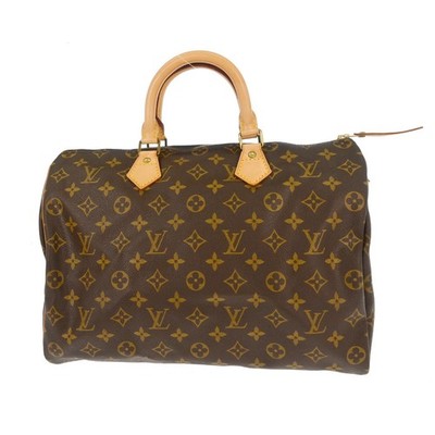 BUYIT03 LOUIS VUITTON SPEEDY 35 HANDBAG PURSE MONOGRAM M41524 VI882 RQ02881