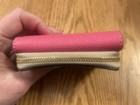 Coach C4527 Colorblock Signature Small Trifold Wallet Confetti Pink Mango NWT — photo 6