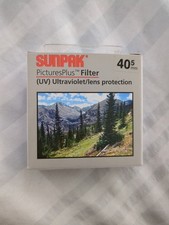 Sunpak 40.5mm UV Ultraviolet Glass Filter