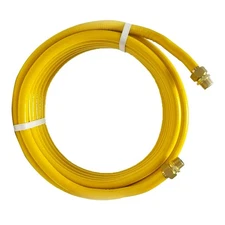 1/2 Inch CSST Gas Line Kit, 33FT Corrugated Stainless Steel Flexible Hose for...