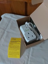 ES1016 Fiche Économie d'énergie Blanc, 240V, 13A, 3000W avec Récepteur Infrarouge