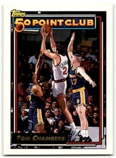 1992-93 Topps #201 Tom Chambers Gold Phoenix Suns