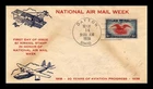 DR JIM STAMPS US COVER AIR MAIL 6C FDC SCOTT C23 DAYTON OHIO ADDRESSED