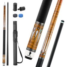 58 Inch Carbon Fiber Pool Cue with Soft Case