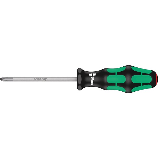 Wera 350 05008720001 Werkstatt Kreuzschlitz-Schraubendreher Ph 2 KlingenläNge...-image