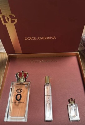 Dolce & Gabbana Q Eau de Parfum Set - 100 ml & EDP 10 ml & 5 ml Eau de Parfum