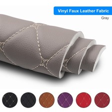 Gray Quilted Vinyl Fabric 59 Wide Foam Backed Car Headliner Upholstery By Yard Gray Quilted Vinyl Fabric 59 Wide Foam Backed Car Headliner Upholstery By Yard