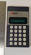 Retro Vintage Small Calculator SHARP ELSI MATE EL-8016R Made in Japan WORKS