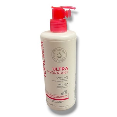 Topicrem Ultra Moisturizing Body Milk 16.9oz 500ml Exp 02/2028