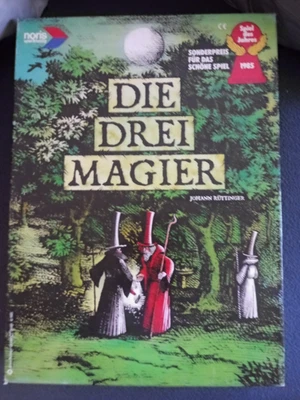 Die drei Magier Brettspiel Spiel des Jahres 1985 - Vollständig - sehr gut - Bild 1 von 4