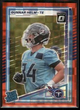 2025 Donruss #371 Gunnar Helm Optic Rated Rookies Preview Red Pandora