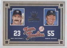 2005 Donruss Diamond Kings Team Timeline Don Mattingly Hideki Matsui #TT-12
