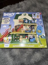 Bluey - Bingo Supermarket Cafe Playset 90328 Grocery Shopping Fun Toy NEW